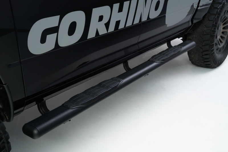 Go Rhino GOR Steps - 1000 - Tex Blk Nerf Bars & Running Boards Side Steps main image