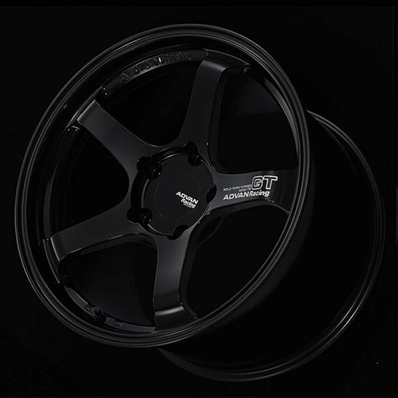 Advan GT Premium Version 18x12.0 +47 5-130 Racing Titanium Black Wheel YAQ8O47PTB