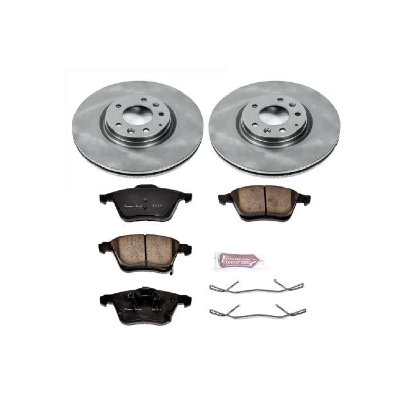 PowerStop PSB Autospecialty Kit Brakes, Rotors & Pads Brake Kits - OE main image