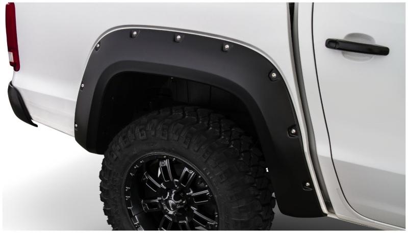 Bushwacker 17-18 Volkswagen Amarok Pocket Style Flares 2pc Diesel 61.2in Bed - Black 171004-02 Main Image