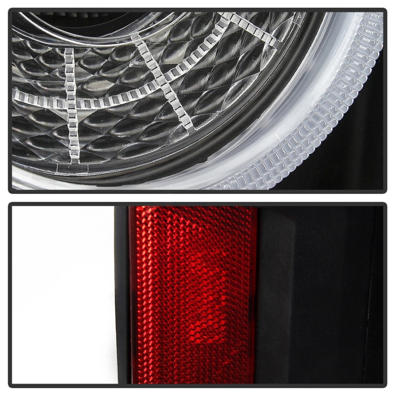 Spyder 19-20 Jeep Wrangler - Full LED Tail Lights - Seq Turn Signal - Black ALT-YD-JW19-SEQ-BK 5086174