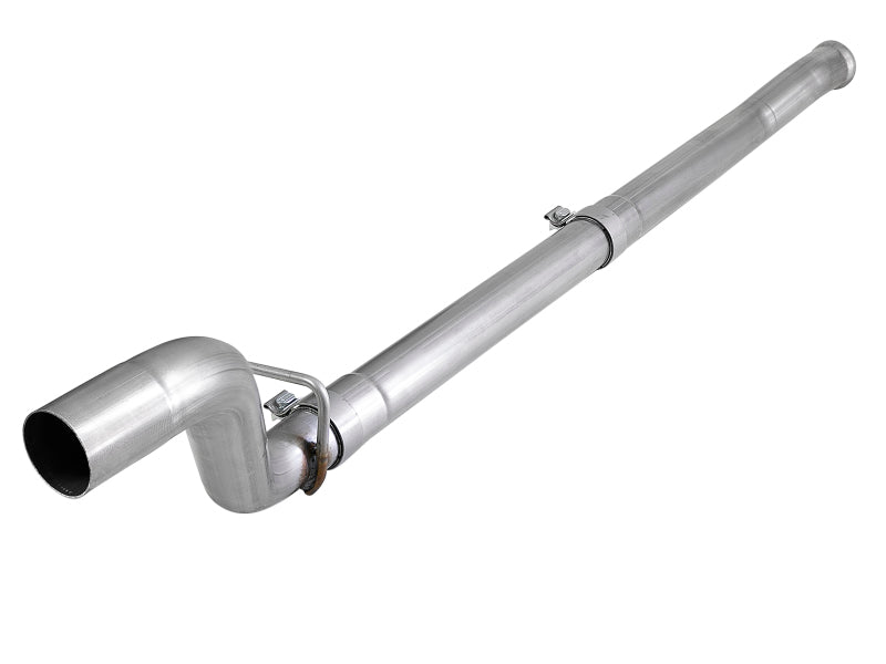 aFe MACH Force-Xp 2-1/2in 409 Stainless Steel Mid-Pipe w/Resonator Delete 18+ Jeep Wrangler JL 3.6L 49-48077