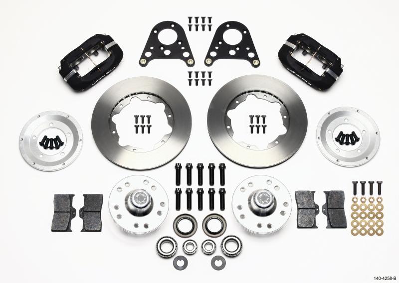 Wilwood Forged Dynalite Front Kit 10.75in Art Morrison Strut 140-4258-B Main Image