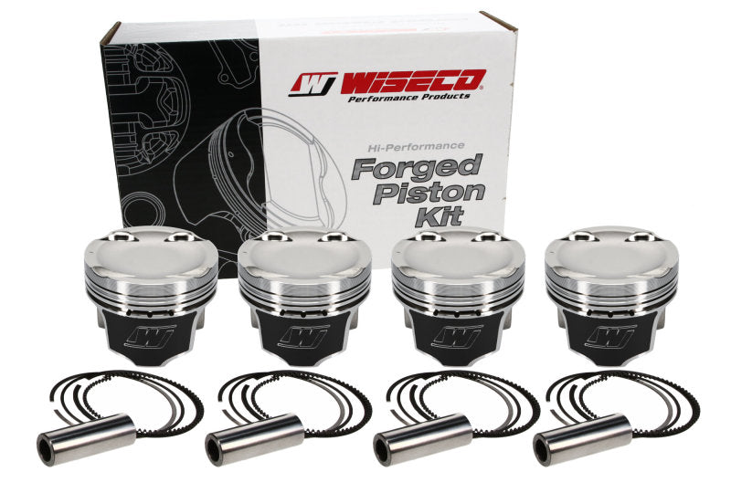 Wiseco 1400 HD 1st Gen 6 Bolt 4G63 Turbo -14cc Piston Shelf Stock Kit K625M85AP