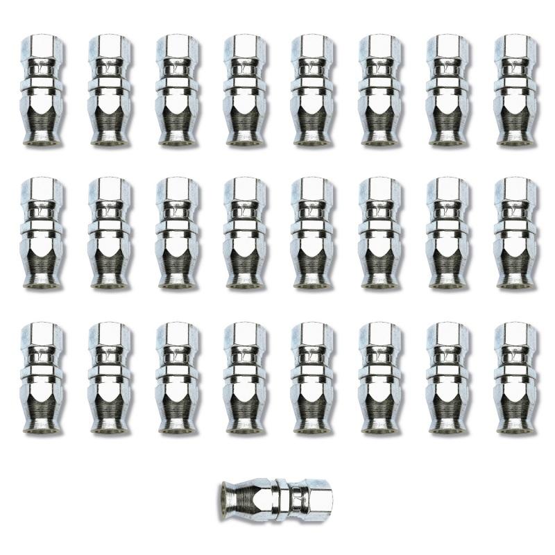 Russell Performance -6 AN Endura Pwerflex Power Steering Straight Hose Ends (25 pcs.) 620409 Main Image