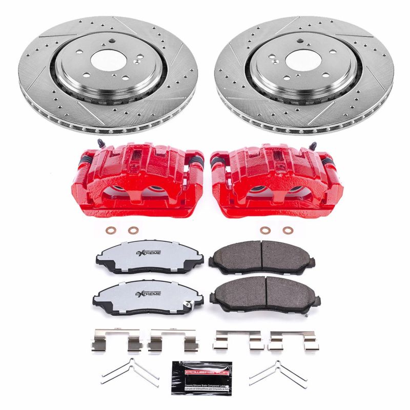 PowerStop PSB Z36 Truck & Tow Kit w/Cals Brakes, Rotors & Pads Brake Kits - Performance D&S main image