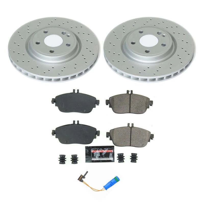 PowerStop PSB Z17 Evolution Coated Kit Brakes, Rotors & Pads Brake Kits - Performance Blank main image