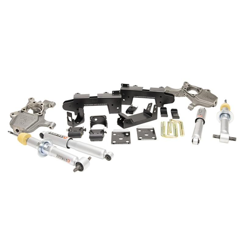 Belltech LOWERING KIT 2019 Chevrolet Silverado / GMC Sierra 1500 2WD All Cab - 2-4in Fr / 6in R 1040SP Main Image