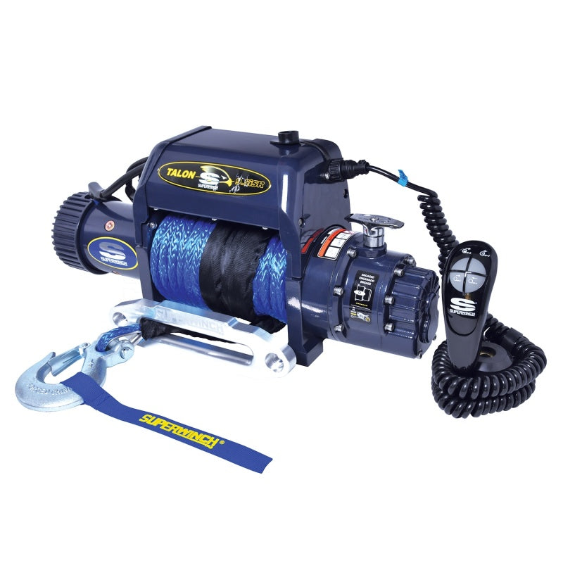 Superwinch 9500 LBS Integrated 12 VDC 3/8in x 80ft Synthetic Rope Talon 9.5iSR Winch 1695211