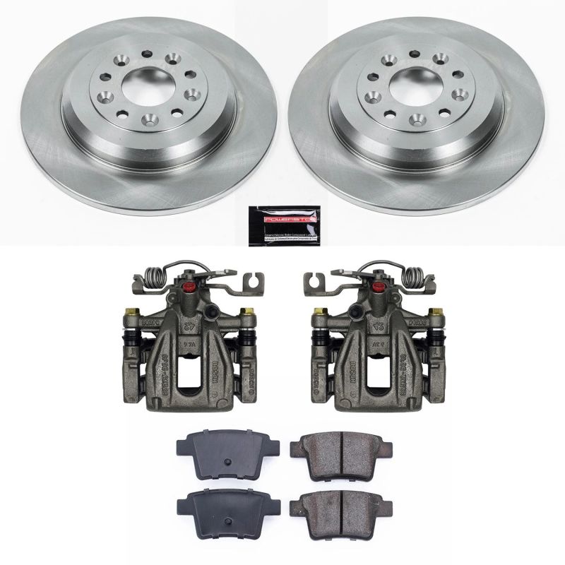 PowerStop PSB Autospecialty Kit w/Cals Brakes, Rotors & Pads Brake Kits - OE main image