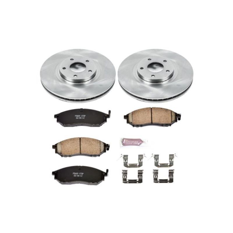 PowerStop PSB Autospecialty Kit Brakes, Rotors & Pads Brake Kits - OE main image