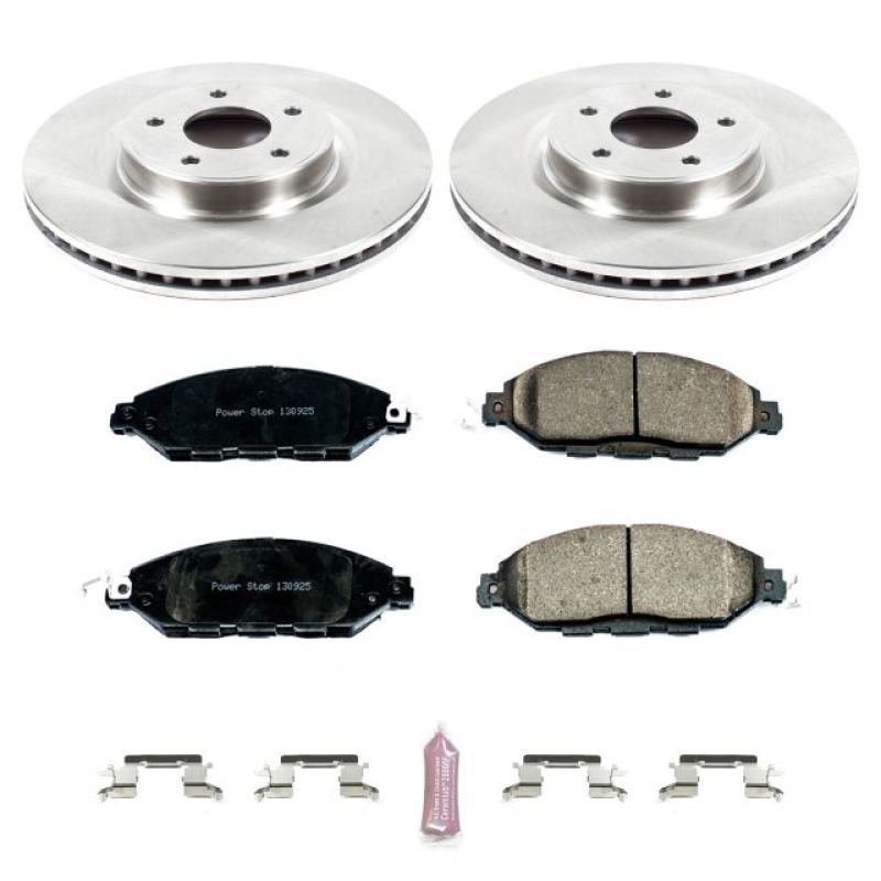 PowerStop PSB Autospecialty Kit Brakes, Rotors & Pads Brake Kits - OE main image