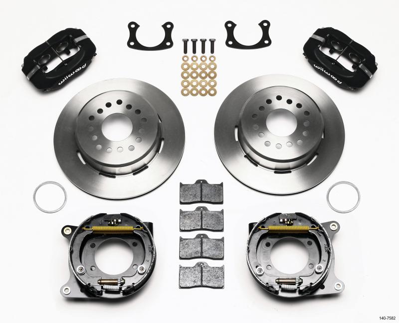 Wilwood Forged Dynalite P/S Park Brake Kit New Big Ford 2.36in Offset 140-7582 Main Image