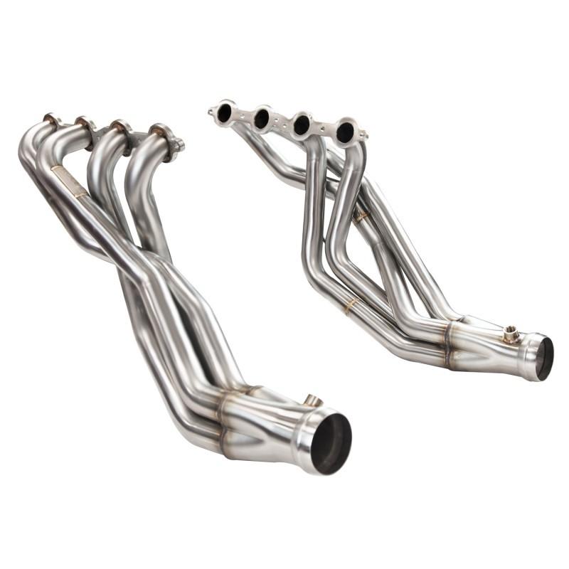 Kooks 2007+ Jeep Wrangler JK w/LS Swap 1-3/4in x 3in Stainless Steel Long Tube Headers 37102200 Main Image