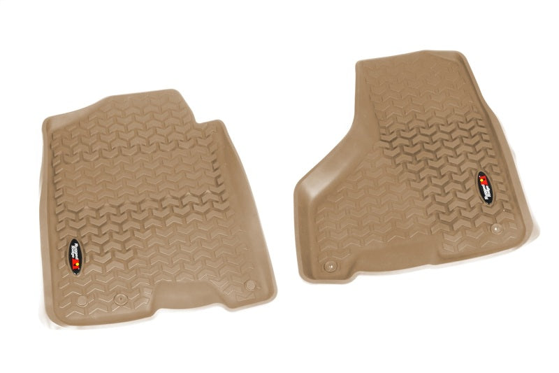 Rugged Ridge RUG Floor Liners - Tan Floor Mats Floor Mats - Rubber main image