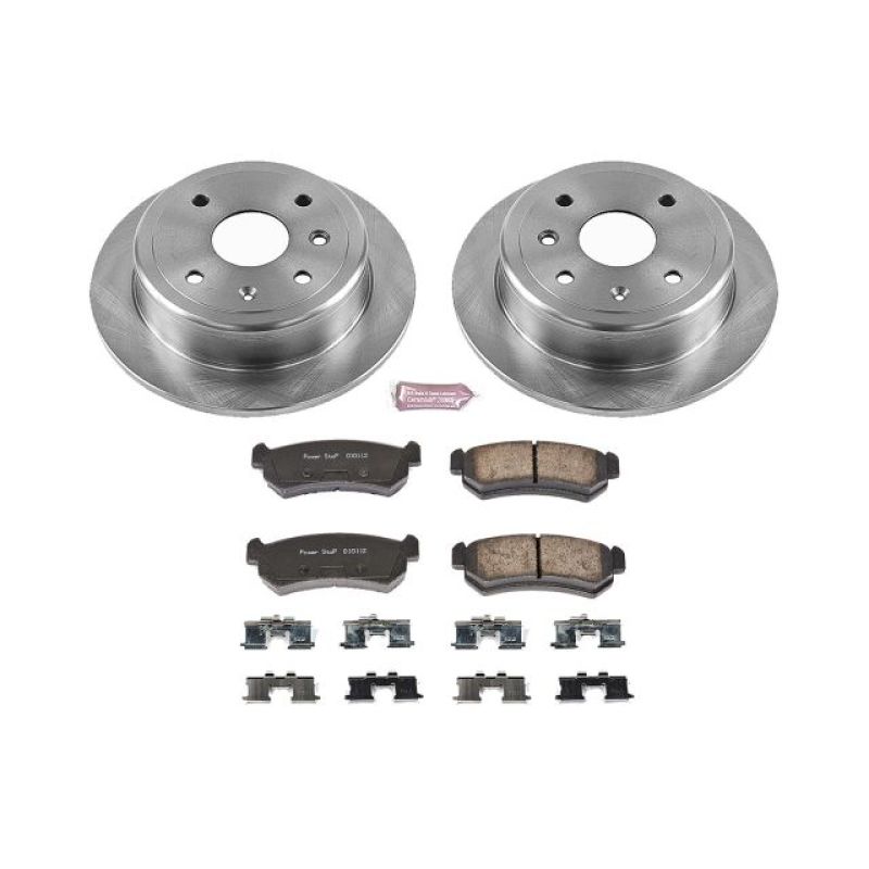 PowerStop PSB Autospecialty Kit Brakes, Rotors & Pads Brake Kits - OE main image