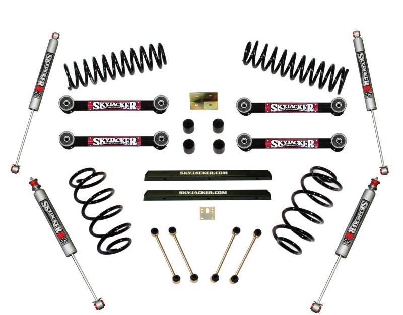 Skyjacker 2003-2006 Jeep Wrangler (TJ) Suspension Lift Kit w/ Shock TJ401BPM Main Image