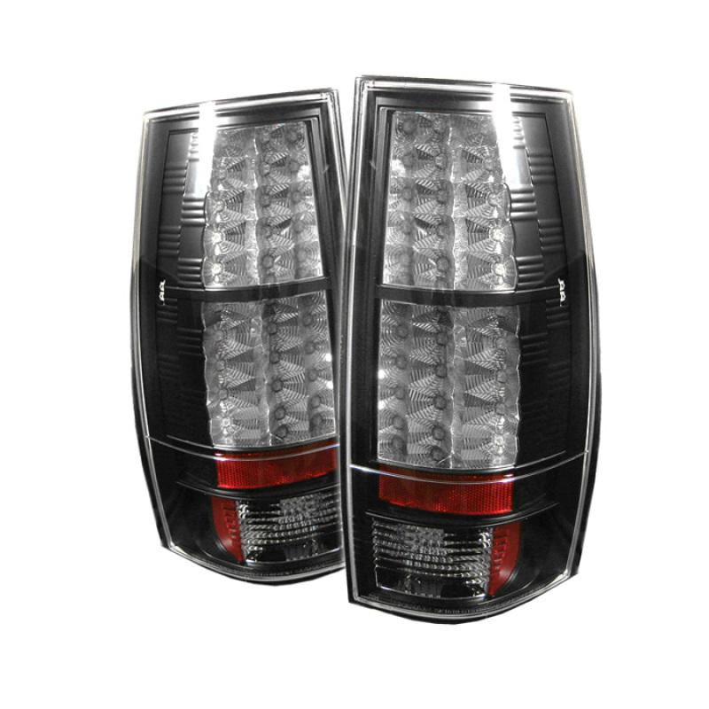 Spyder Chevy Suburban/GMC Yukon/Yukon Denali 07-14 LED Tail Lights Blk ALT-YD-CSUB07-LED-BK 5002136 Main Image