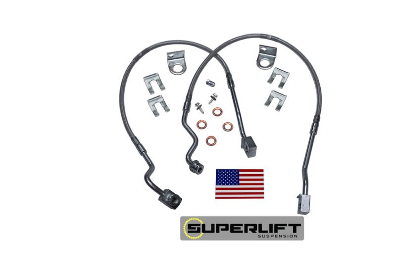 Superlift 95-97 Ford Ranger w/ 4-6in Lift Kit (Pair) Bullet Proof Brakes Hoses 91260 Main Image