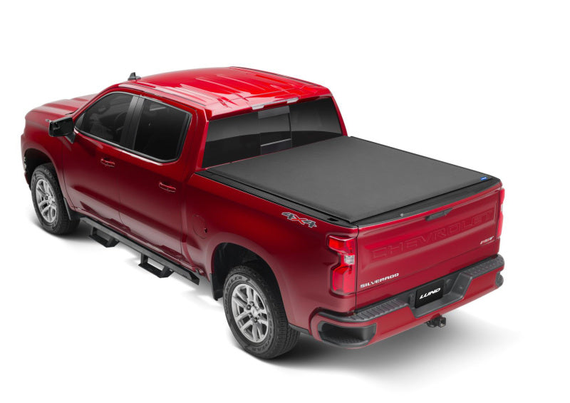 Lund 99-07 Chevy Silverado 1500 (6.5ft. Bed) Genesis Elite Roll Up Tonneau Cover - Black 96853