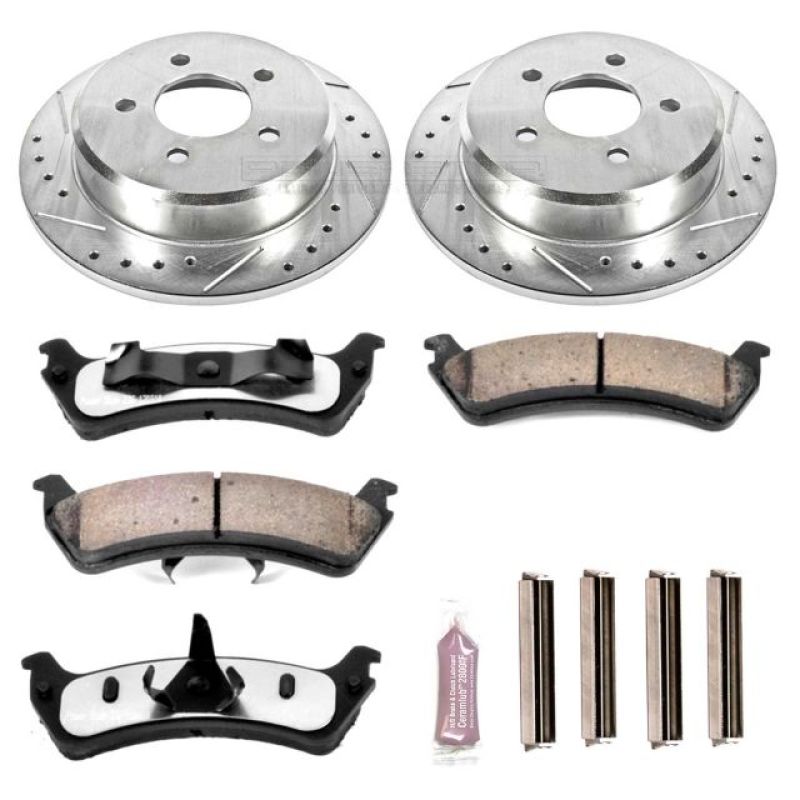 PowerStop PSB Z36 Truck & Tow Kit Brakes, Rotors & Pads Brake Kits - Performance D&S main image