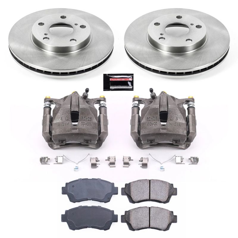 PowerStop PSB Autospecialty Kit w/Cals Brakes, Rotors & Pads Brake Kits - OE main image