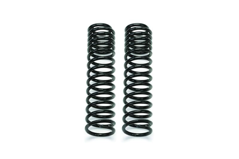 Fabtech 07-18 Jeep JK 4WD 3in Front Dual Rate Long Travel Coil Spring Kit FTS24174 Main Image