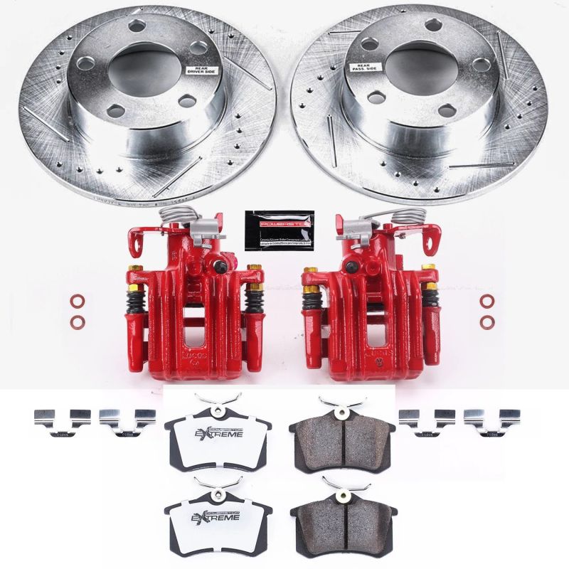 PowerStop PSB Z26 Street Kit w/Cals Brakes, Rotors & Pads Brake Kits - Performance D&S main image