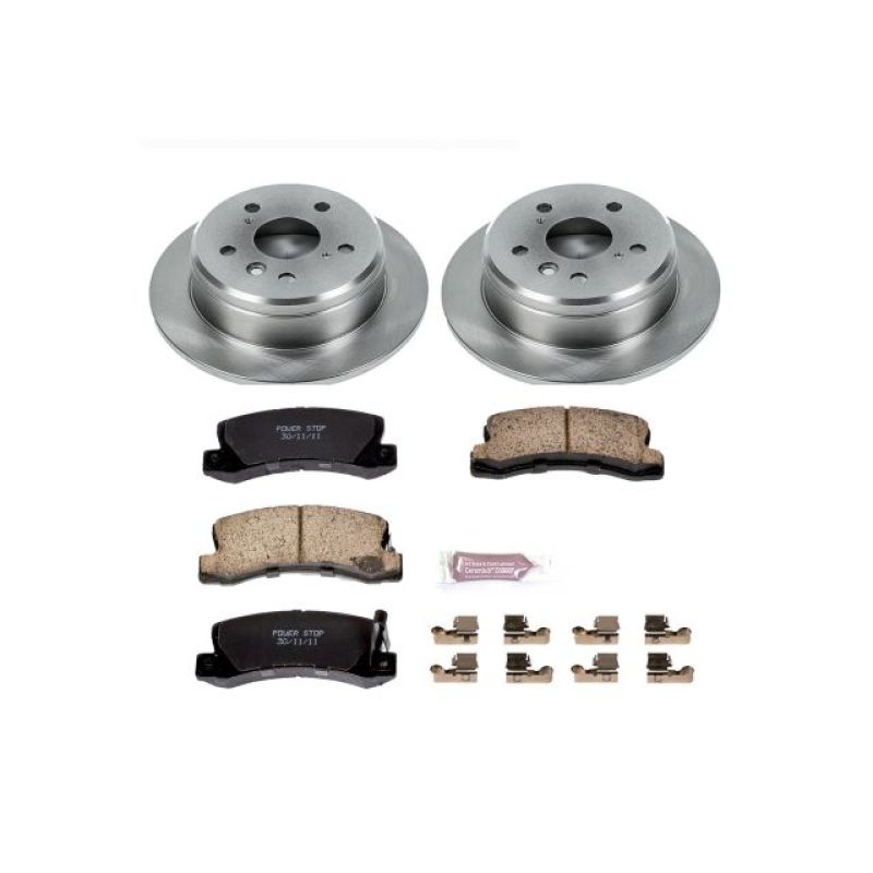 PowerStop PSB Autospecialty Kit Brakes, Rotors & Pads Brake Kits - OE main image