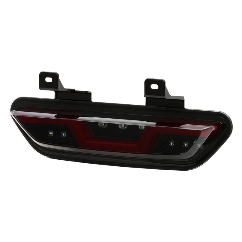 Spyder 15-16 Ford Mustang LED Reverse Lights - Black Smoke w/ Red Bar (ALT-YD-FM15RED-REV-BSM) 5082794