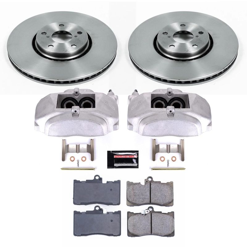 PowerStop PSB Autospecialty Kit w/Cals Brakes, Rotors & Pads Brake Kits - OE main image