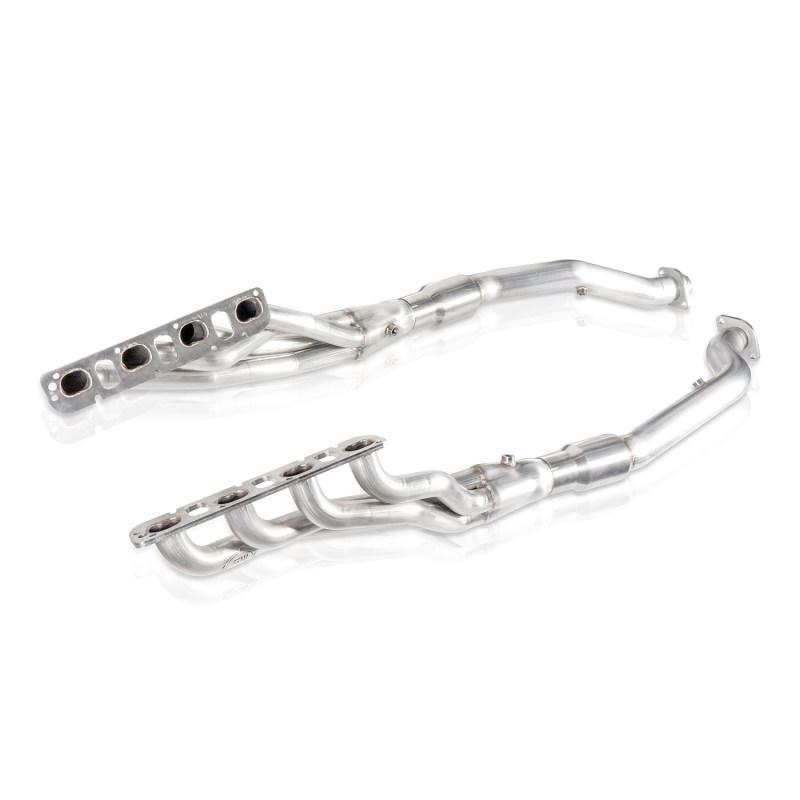 Stainless Works 2018 Jeep TrackHawk 6.2L Headers 1-7/8in Primaries High-Flow Cats 3in Leads JEEP1862HCAT Main Image