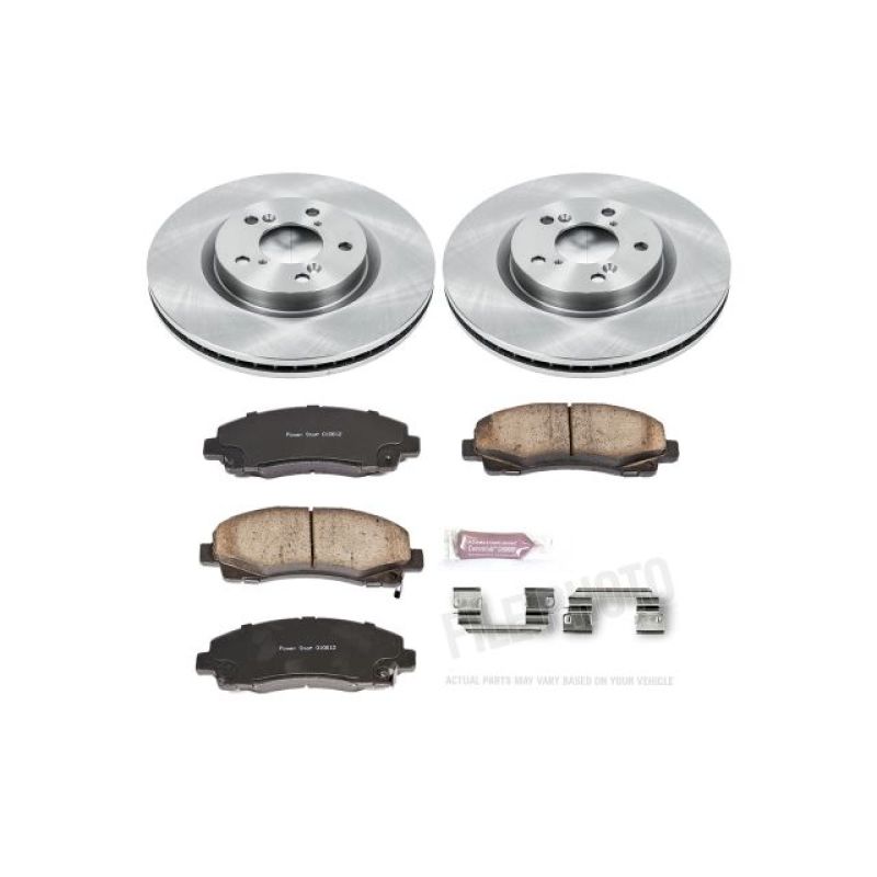 PowerStop PSB Autospecialty Kit Brakes, Rotors & Pads Brake Kits - OE main image