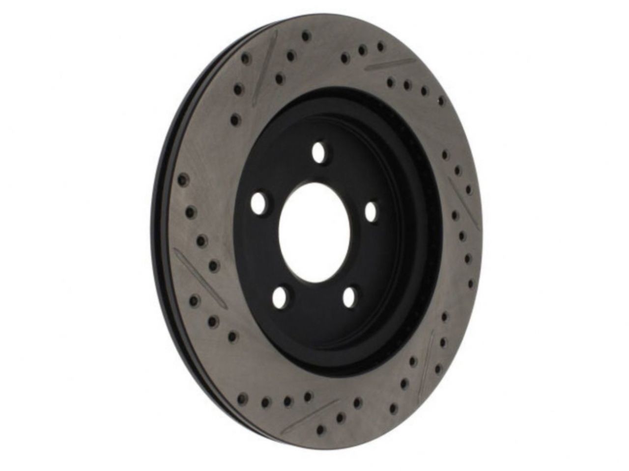 StopTech Sport Drilled/Slotted Brake Rotor; Rear Right