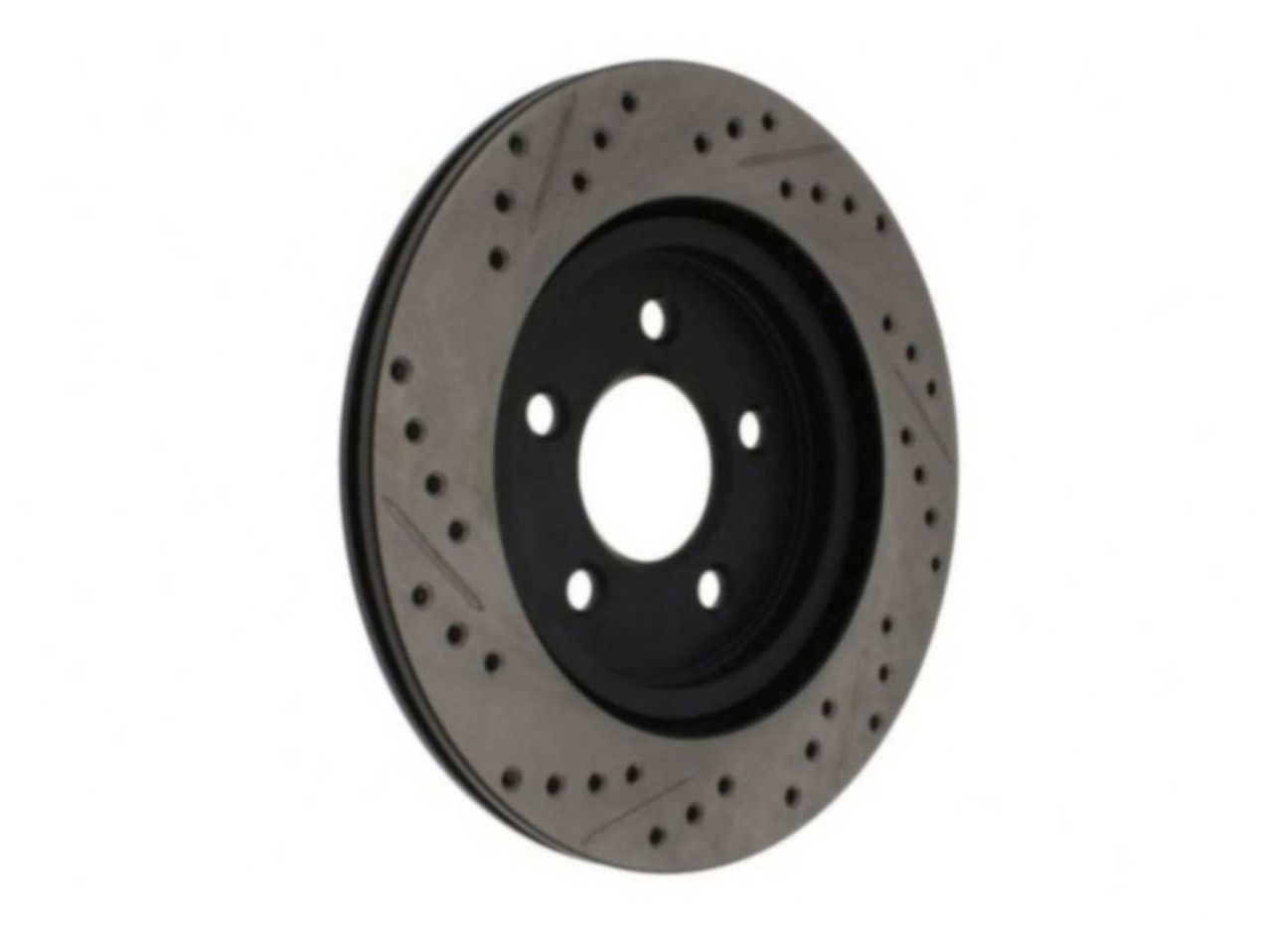 StopTech Sport Drilled/Slotted Brake Rotor; Rear Left