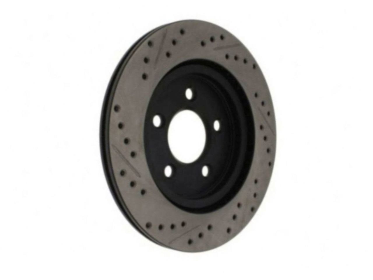 StopTech Sport Drilled/Slotted Brake Rotor; Front Right