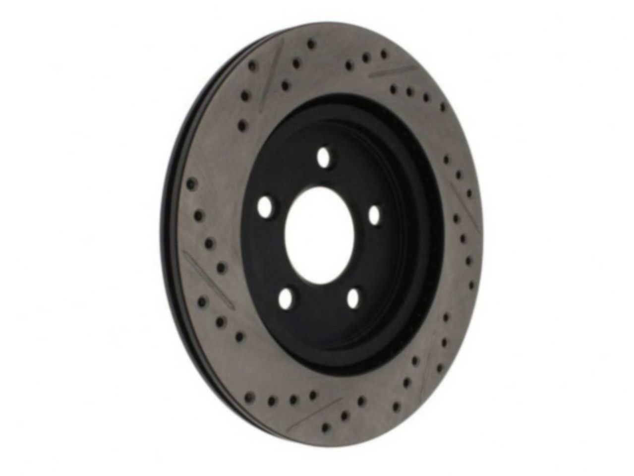 StopTech Sport Drilled/Slotted Brake Rotor; Rear Left