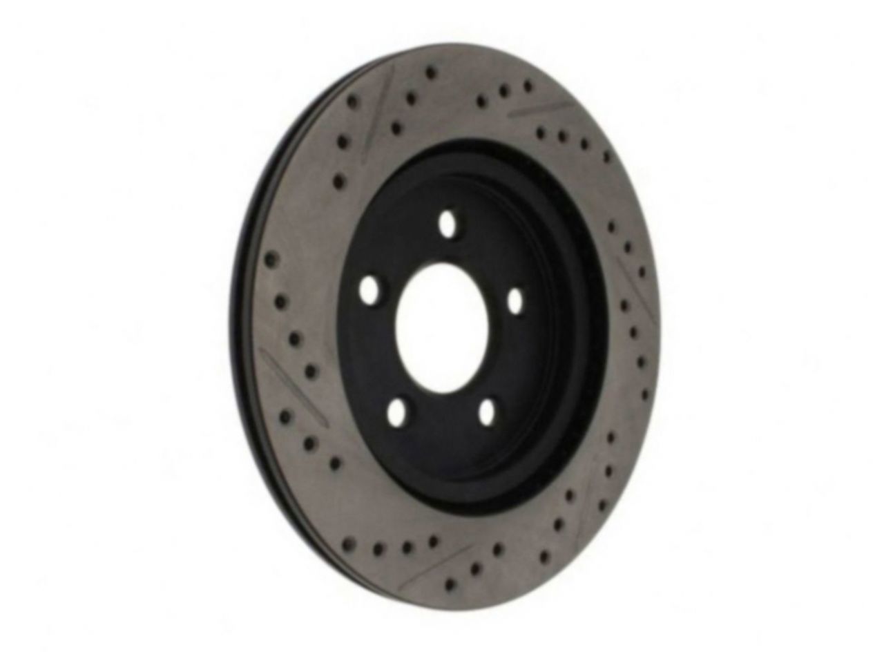 StopTech Sport Drilled/Slotted Brake Rotor; Rear Right