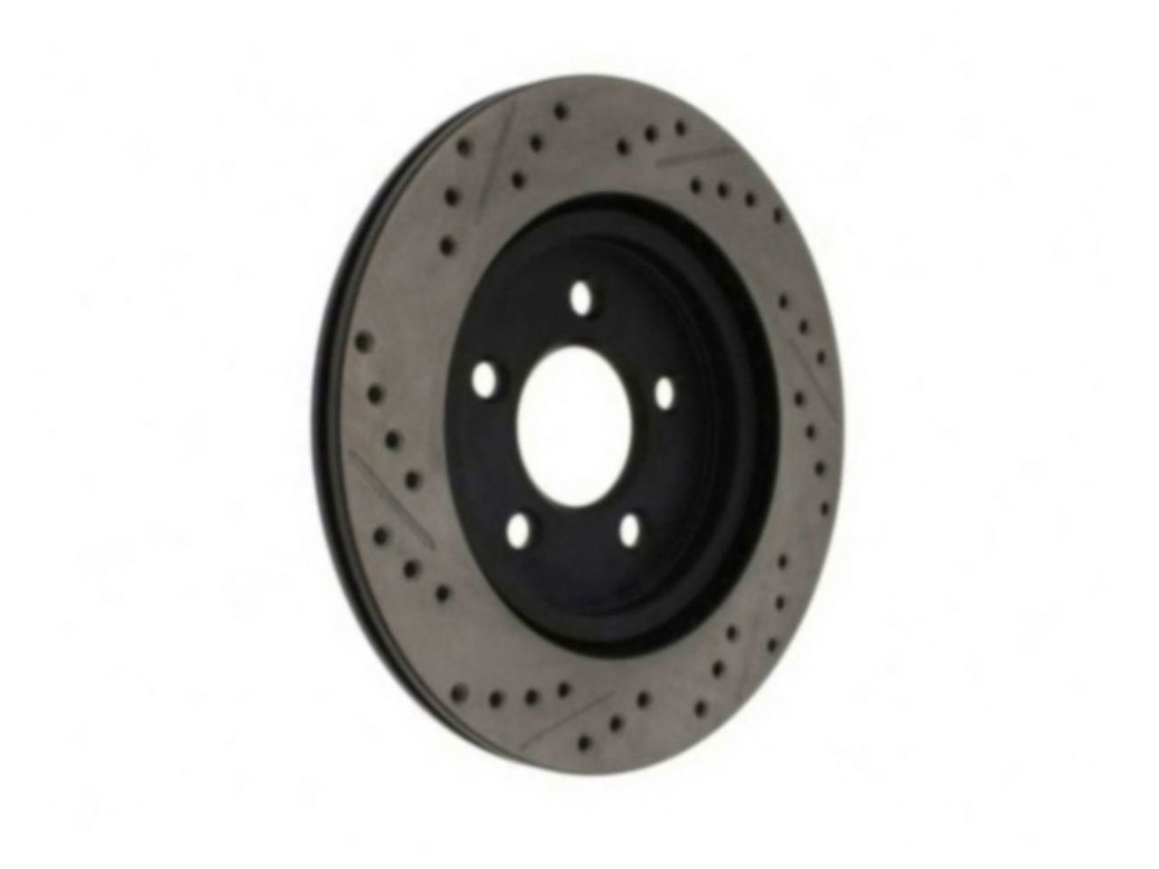 StopTech Sport Drilled/Slotted Brake Rotor; Rear Left