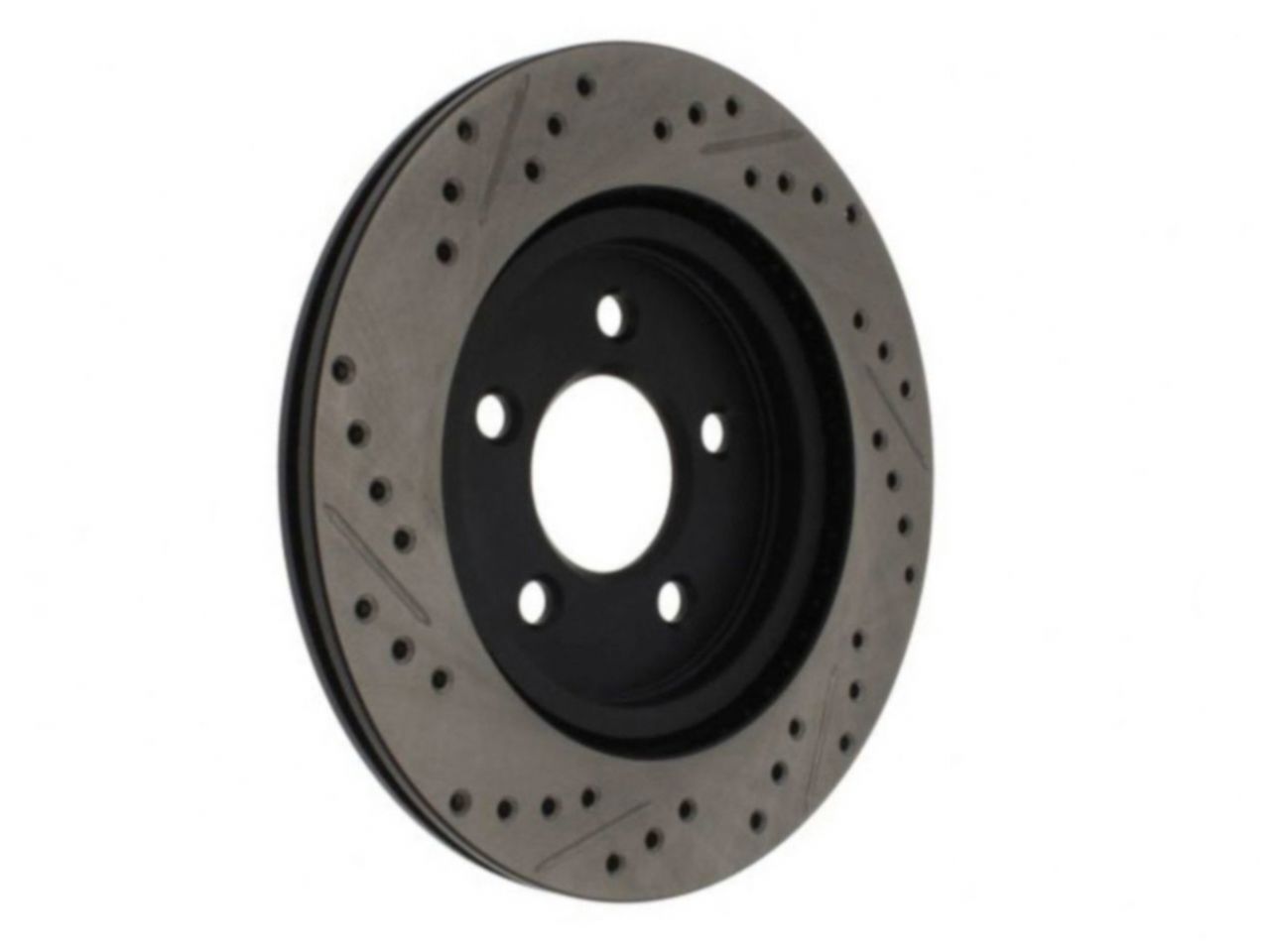 StopTech Sport Drilled/Slotted Brake Rotor; Rear Right