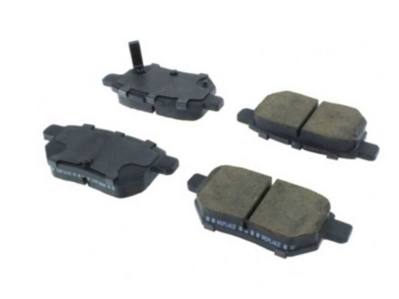 StopTech Street Brake Pads; Rear With Shims