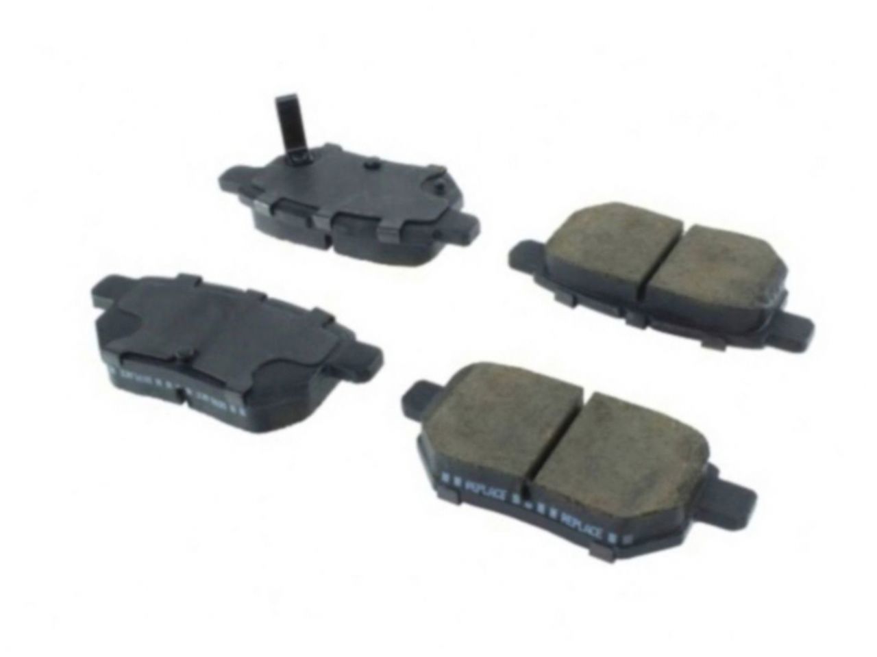 StopTech Street Brake Pads; Rear With Shims