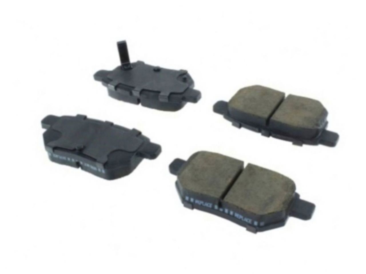 StopTech Street Brake Pads; Rear With Shims