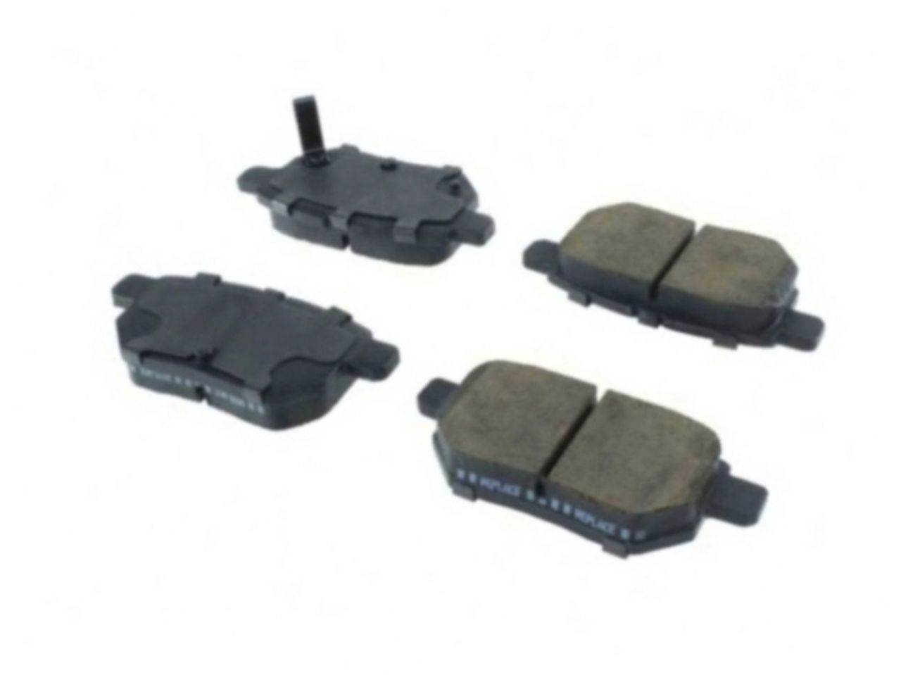 StopTech Street Brake Pads; Rear With Shims