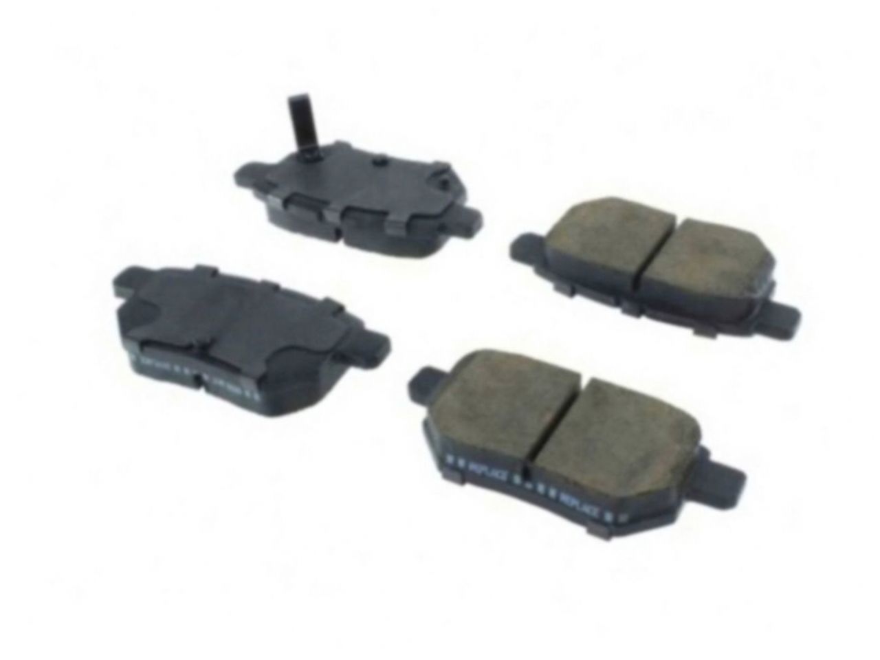 StopTech Street Brake Pads; Rear With Shims