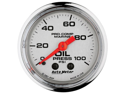 Autometer Oil Pressure Gauge 200790-35 Item Image