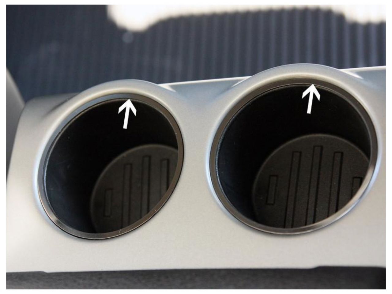 American Car Craft (ACC) 2010-2014 Ford F150/Raptor - Cup Holder Trim Rings Rear | 2Pc Polished