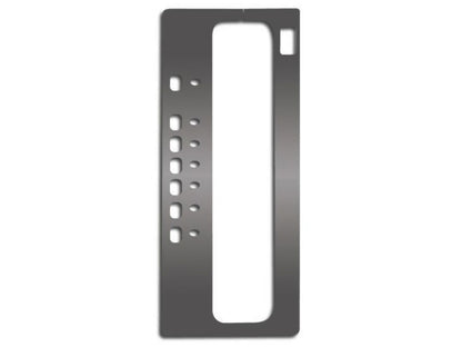 American Car Craft (ACC) 2010-2014 Ford F150/Raptor - Shifter Plate Trim | Brushed Stainless