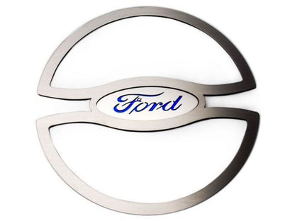 American Car Craft (ACC) 2010-2014 Mustang - Blue Ford Oval Lower Speaker Trim