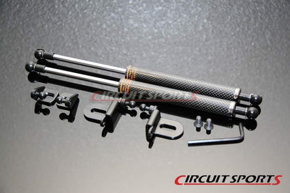 Circuit Sports Engine Hood Damper - Infiniti G35/V35 Coupe - Carbon